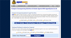 Desktop Screenshot of agentquote.co.uk